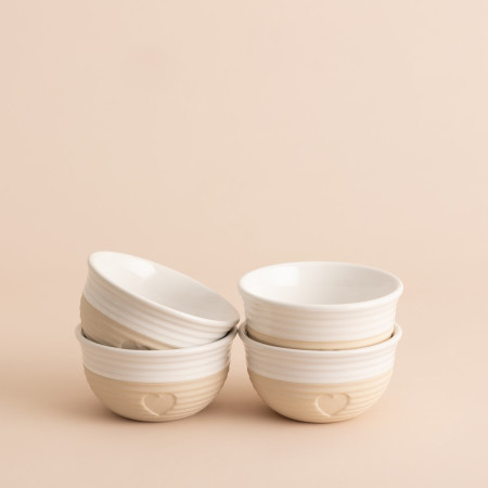 Mini dubenėlių rinkinys Mason Cash Rustic Charm 4 vnt.