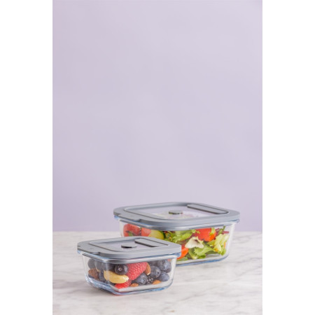 Stiklinis indas hermetiškas Kilner Square 0,31 l