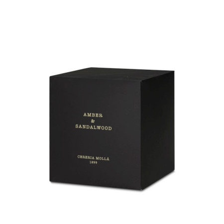 Kvapioji žvakė Cereria Molla Amber & Sandalwood 600 g